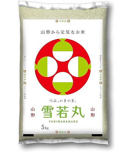 Amazon.co.jp: 令和7年産 山形県産 雪若丸 精米 5kg : 食品・飲料・お酒